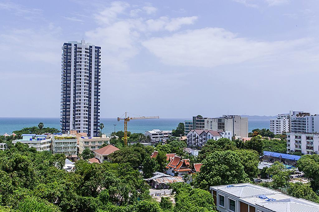 芭達亞Ruamchok Ocean View公寓 外观 照片